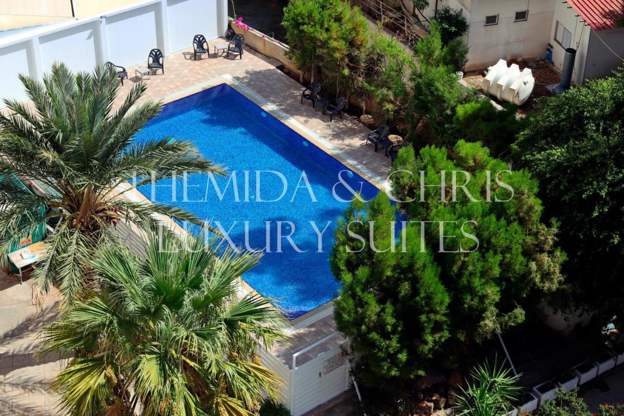 Luxury Penthouse 1Br-Seafront-Seasonal Pool-Central Larnaca Exterior foto